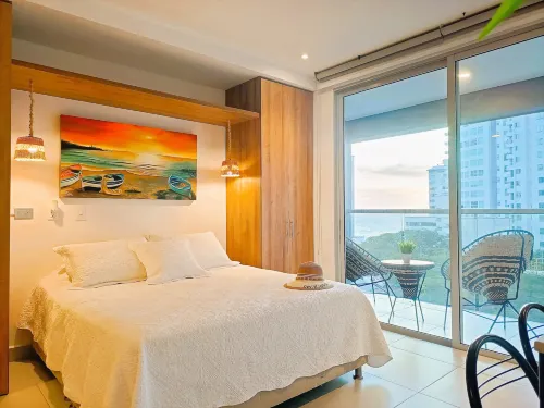 Exclusivos Apartasuites - Rodadero - Playa - Ambar Roca - Vuoristonäköala