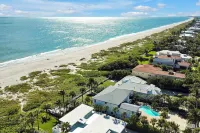 Beachfront Villa with Heated Pool Mini Golf Fire Pit and Spacex Views - Boutique