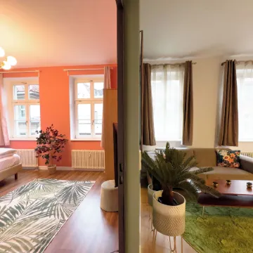 Exklusives City Apartment Flowers