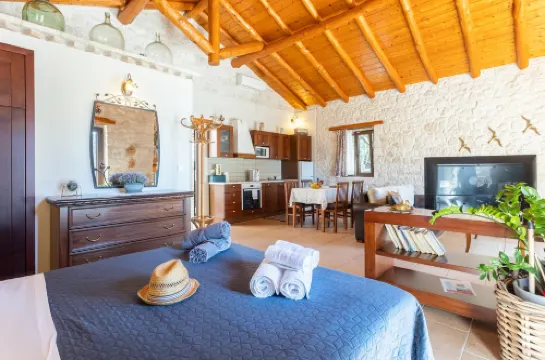 Villa Nionios Large Private Pool Walk to Beach Sea Views A C Wifi - 1033