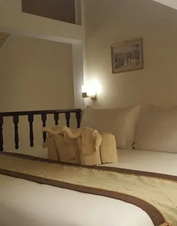 ดูเพล็กซ์ดีลักซ์, ห้องดีลักซ์แบบ 1 ห้องนอน, ระเบียง, ติดสวนหย่อม