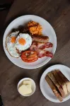 José Pizarro the Swan Inn Esher - breakfast