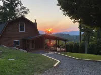 Stunning, Mtn-Top, Lakeview Cabin on Private 8 acres