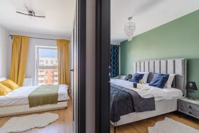 Lumina Premium Apartments with Balcony, Parking Hotels near Museum of Pabianice