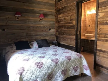 Alpine chalet, near ski resort, for 10 people, completely renovated.