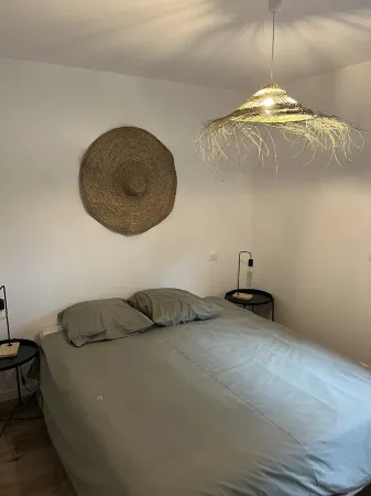 IN THE CENTER OF CAP-FERRET, NEW APARTMENT WITH LARGE BALCONY TERRACE