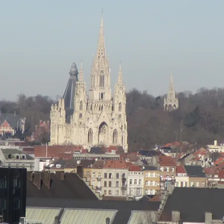 New: Beautiful studio center of Brussels with large terrace overlooking the city