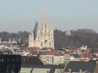 New: Beautiful studio center of Brussels with large terrace overlooking the city