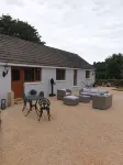 Traditional Irish cottage with views of Slieve Patrick