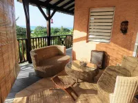 Villa 6/8 persons with swimming pool, panoramic view, 300 m from the beach