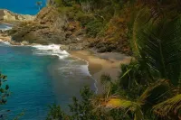 The Beach House on St. Thomas with Secluded Private Sand Beach
