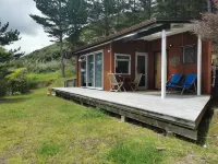 Stunning Eco Cabin with views of full stretch of 90 Mile Beach and Ahipara