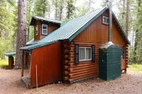 Not your grandpa’s cabin Hotels near Snow Bank Campground