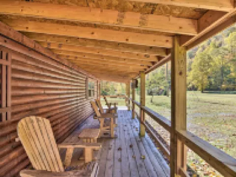 帕森斯忠誠小屋配有火坑！ 塔克縣住宿飯店