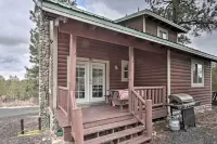 Fire Pit + Game Room: Heber-Overgaard Cabin! - 3 estrellas