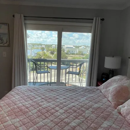 Partial Ocean Views, One Row Back, Cute and Comfortable Carolina Beach Condo.