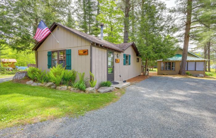 Lake Pleasant Cabin on 3 Acres w/ Private Beach!