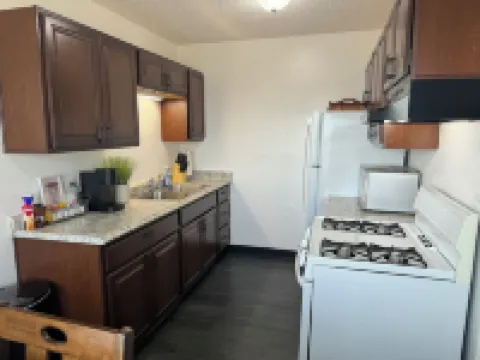 2 bedroom apartment overlooking the the mouth of the Kenai River. Downtown Kenai