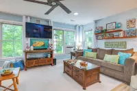 Creekside Hendersonville Haven Hot Tub and Fire Pit Hotels in Crab Creek