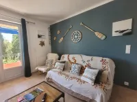 Apartment in St aygulf, sea view, 50 m from the beach, private parking