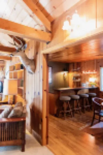 The Bunkhouse 1960's Camp Vibe + Timeless Wet Bar