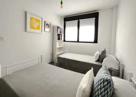 Apartment 2 minutes from the beach! Ideal for a few days with family and couples.