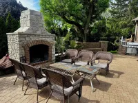 Luxury 5BR Family Getaway – Heated Pool, Hot Tub, Fire pit, Game Room,
