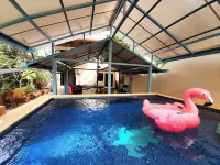 Spacious 5-bedroom beach house in delightful Playa Carrillo with WiFi, AC