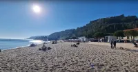 180º view in Setúbal marina over the River Sado, Troia, the mountains and the sea. - balcone