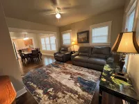 Charming  2-bedroom two bath  house in fantastic Tulsa with office/ fitness room