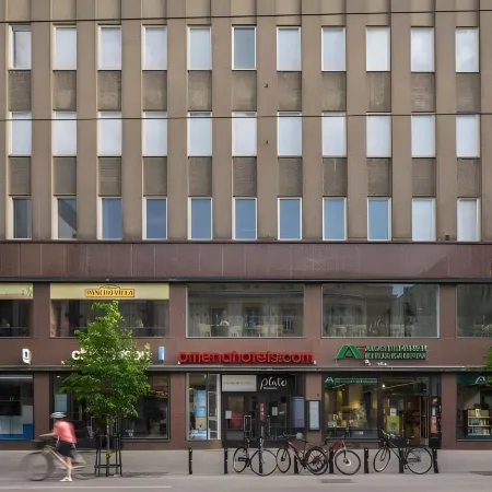 Omena Hotel Tampere Отели рядом с достопримечательностью «Железнодорожный вокзал Тампере»