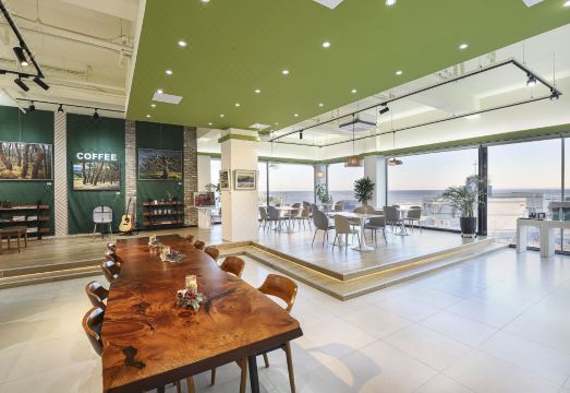 호텔 카페 인테리어