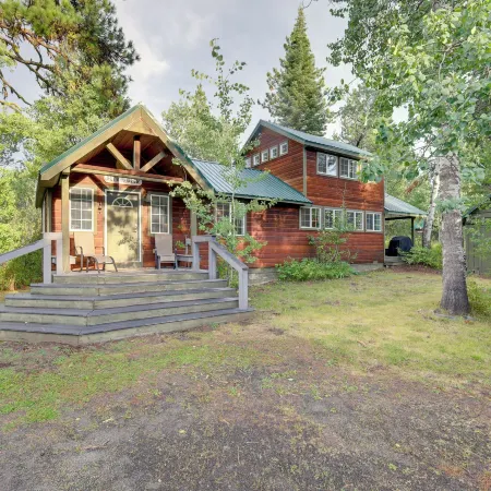 Near Payette Lake! Cabin w/ Outdoor Space