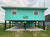 The Trusty Trout - 5 bedroom house w/ lighted pier on Caney Creek in Sargent, TX - Balkon