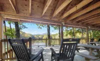 Lake Lure Mountain Cabin with Screened Porch & Hot Tub - 4-Star