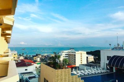 ホテルからの眺望 サンビーム ホテル パタヤの写真