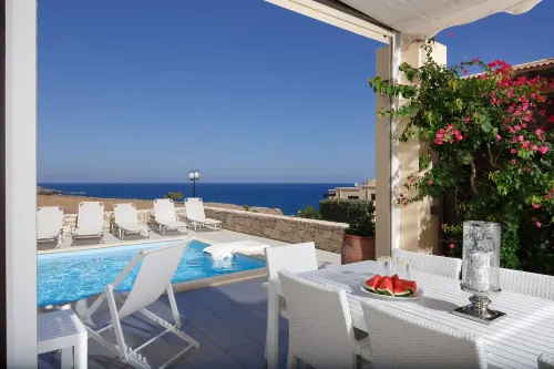 Luxury Villa Blanca with Sea View Hotels in Panormos Rethymno
