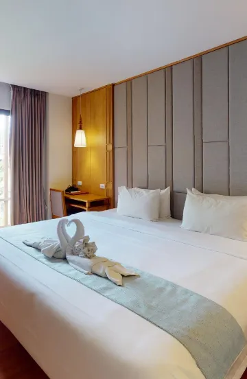 ห้องดีลักซ์เตียงคิงไซส์