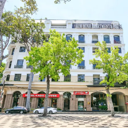 Kim Minh Apartment & Hotel Отели рядом с достопримечательностью «Пляж Фронт-Бич»
