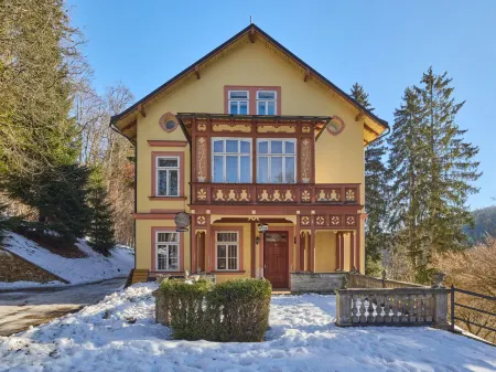 Villa Belvedere Отели в г. Янске-Лазне