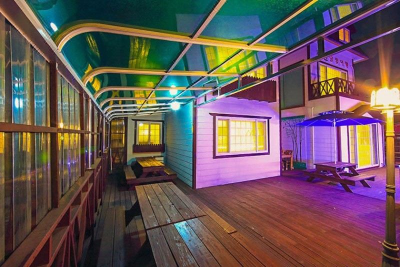 펜션 주변 경주 보문호 전경