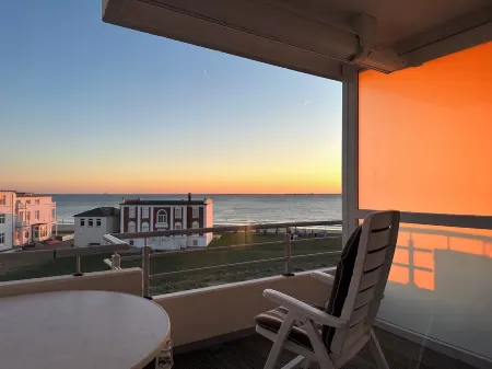 Seelord 66: Sea view - far view - very centrally located on the west beach