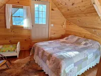 Mohican river and Mohican state park cottage