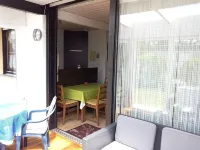 Bungalow 58 sqm, 300 m from the beach and subtropical bathing paradise, WLAN
