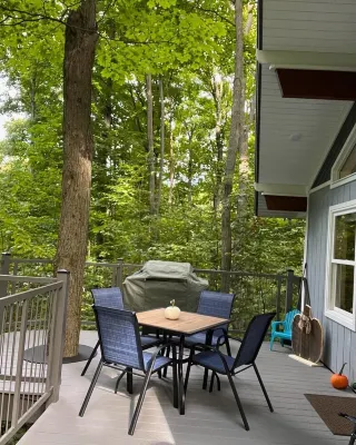 Be at home in the trees.