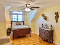 Covey Point offers a cozy space for 12 w/ a game room & an outdoor living area!