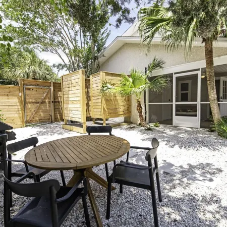 Pet friendly beach house w/private backyard & outdoor shower- steps from beach