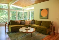 Serene Mid-Century Retreat Hotels in Shoreline