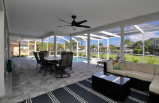 3 Bedroom Home in Punta Gorda Isles with Heated Pool and Canal Access