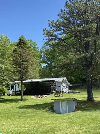 Cabin where the black top ends… Cabin 2